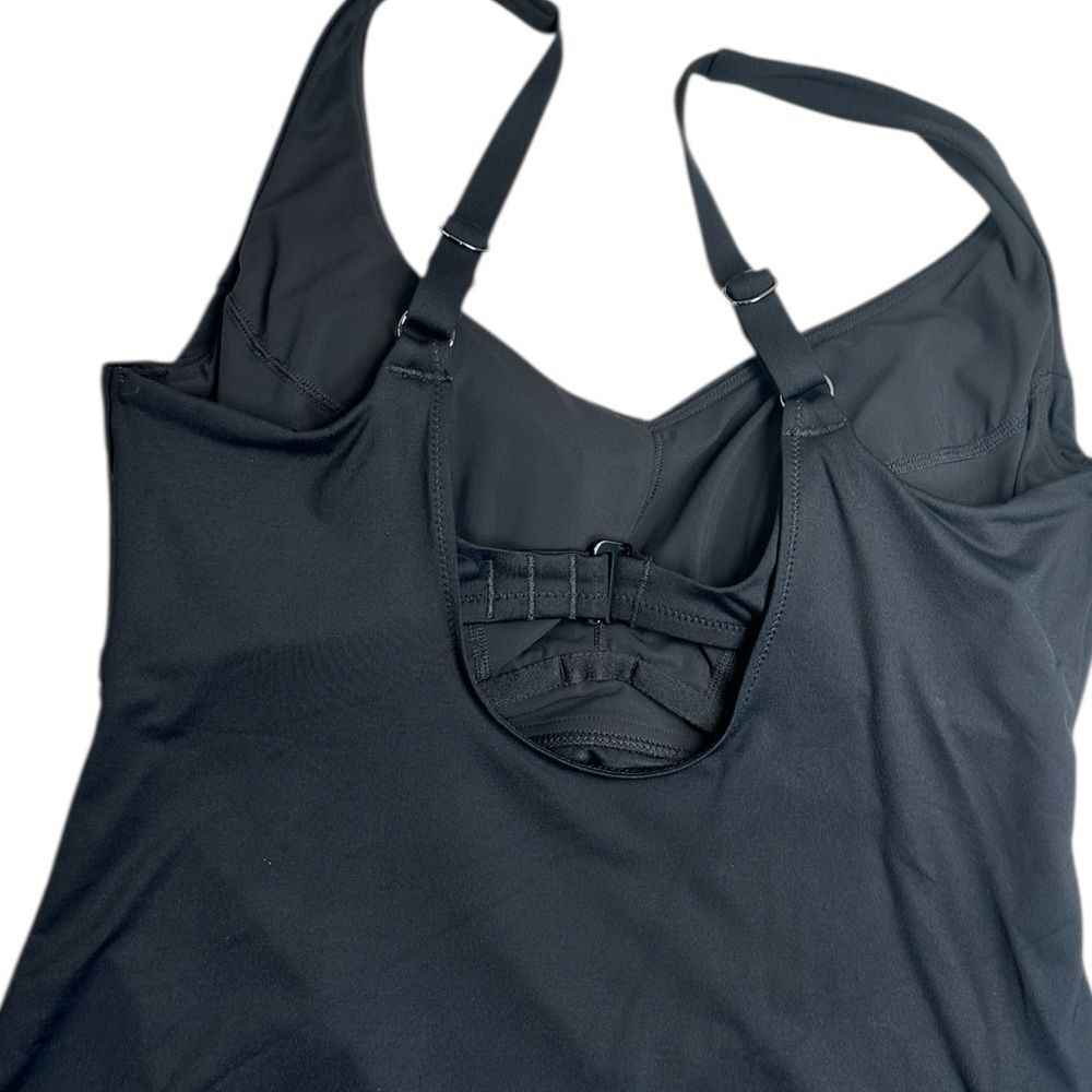 NWOT Athleta Women’s Black Bondi Bra Tankini Swim Tank Top - Size 36D/DD - Picture 6 of 9